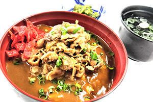 牛カレー丼