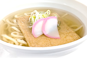 きつねうどん（焼おにぎり）