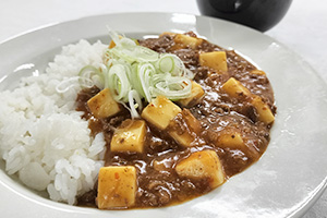 婆豆腐飯