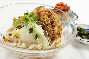 かき揚げおろしうどん